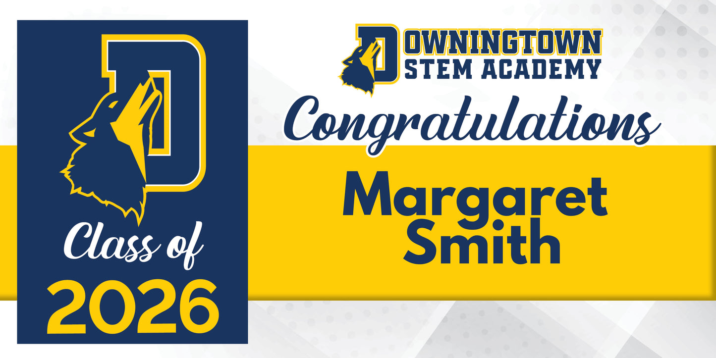 Personalized Graduation Yard Signs