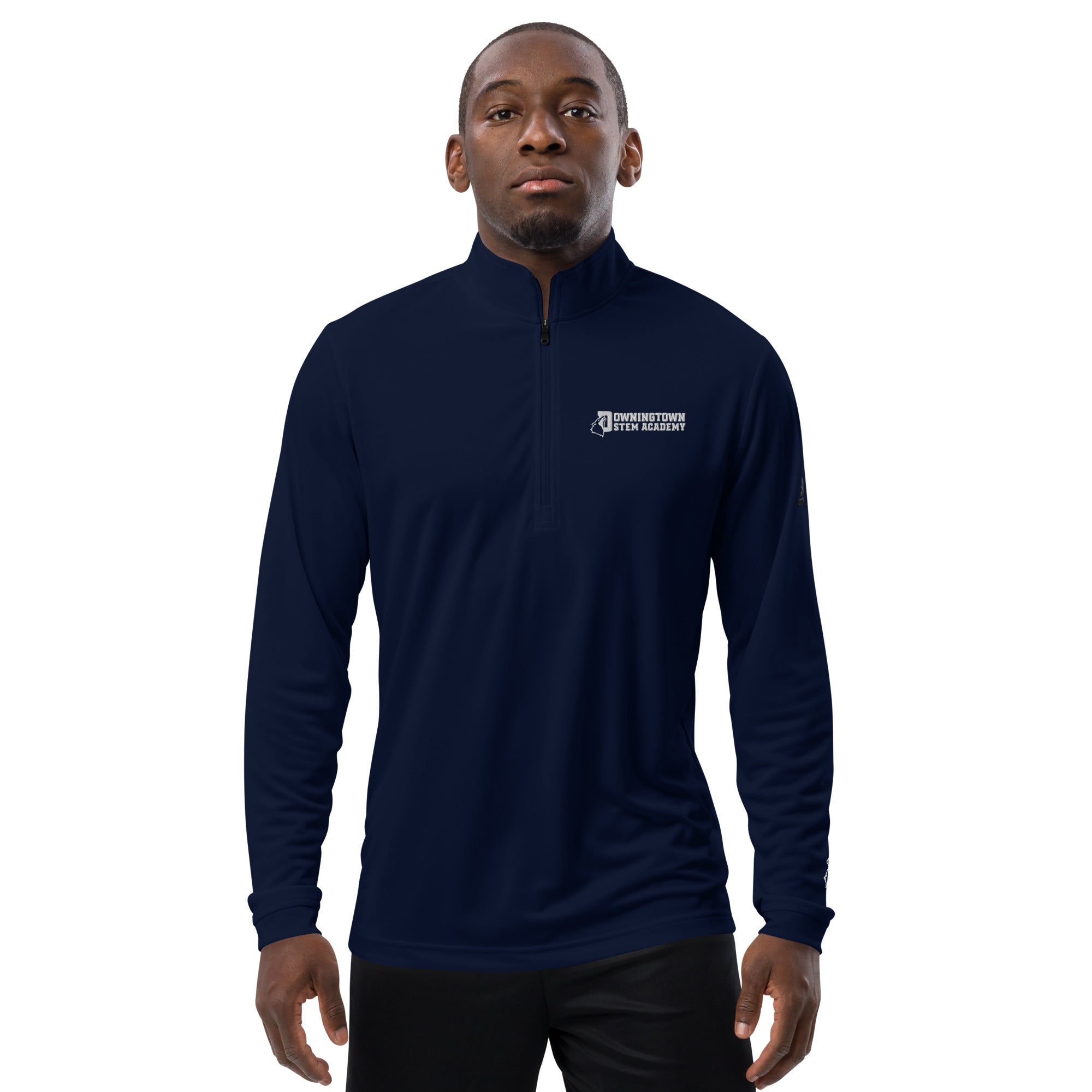 Adidas Quarter zip pullover Downingtown STEM HSA